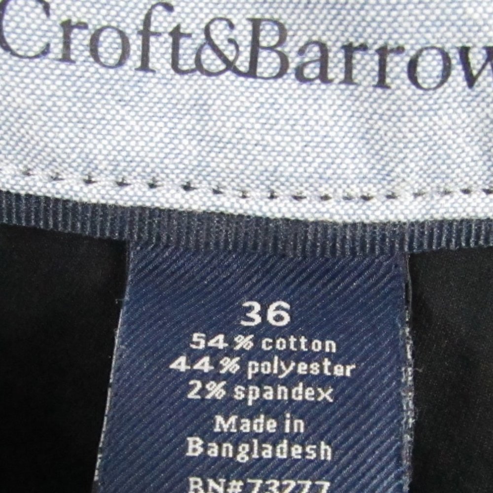 Men's | NWT's | Croft & Barrow | 36 | Blue | Golf/Dress Shorts - Picture 2 of 3